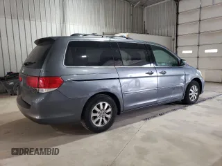 2010 Honda Odyssey EX-L with VIN 5FNRL3H76AB113634, listed as a Copart auction lot 53881045 with 214,478 mi miles and Salvage Title. Bid and sale history available at carsss.com. Image 3.