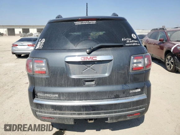 2013 GMC Acadia SLE with VIN 1GKKRNED4DJ269727, listed as a Copart auction lot 49112795 with 150,761 mi miles and Salvage Title. Bid and sale history available at carsss.com. Image 6.