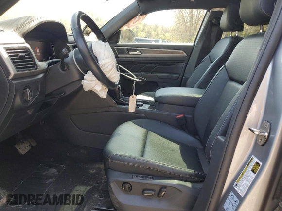 2020 Volkswagen Atlas SEL with VIN 1V2ME2CA6LC227150, listed as a Copart auction lot 54099165 with 57,654 mi miles and Salvage title. Bid and sale history available at DreamBid. Image 7.