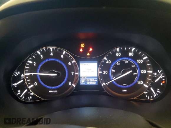 2014 Infiniti QX80 with VIN JN8AZ2NC4E9352899, listed as a Copart auction lot 54101355 with 102,340 mi miles and Salvage title. Bid and sale history available at DreamBid. Image 9.
