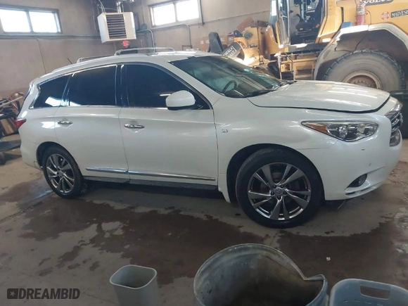 2015 Infiniti QX60 with VIN 5N1AL0MM2FC539098, listed as a IAAI auction lot 41409389 with NaN miles. Bid and sale history available at carsss.com. Image 13.