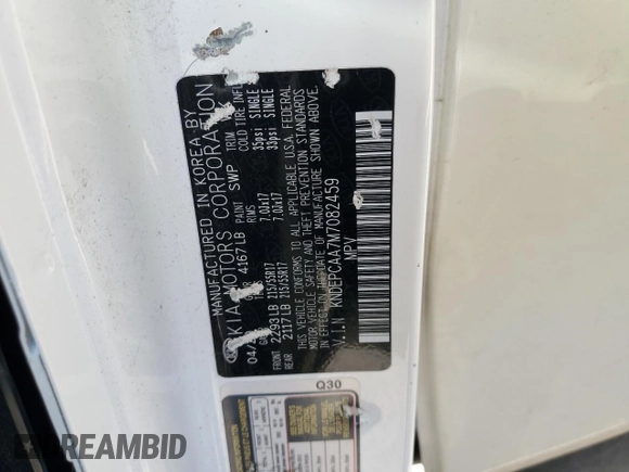 2021 Kia Seltos LX z VIN KNDEPCAA7M7082459, wystawiony jako Copart lot #50494035 z przebiegiem 63 409 mil mil oraz Szkoda całkowita • Salvage title. Historia ofert i sprzedaży dostępna na DreamBid. Obrazek 13.