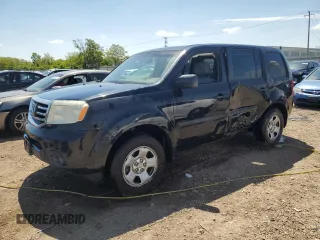 2012 Honda Pilot LX with VIN 5FNYF4H22CB002482, listed as a Copart auction lot 59015765 with 162,290 mi miles and Salvage title. Bid and sale history available at DreamBid. Image 1.