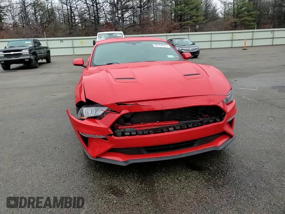 2018 Ford Mustang EcoBoost z VIN 1FA6P8TH7J5160800, wystawiony jako Copart lot #84104374 z przebiegiem 41 983 mil mil oraz Nie do naprawy • Non repairable. Historia ofert i sprzedaży dostępna na DreamBid. Obrazek 11.