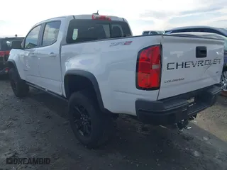 2021 Chevrolet Colorado 4WD ZR2 with VIN 1GCGTEEN8M1145178, listed as a IAAI auction lot 41249869 with 78,586 mi miles. Bid and sale history available at carsss.com. Image 3.