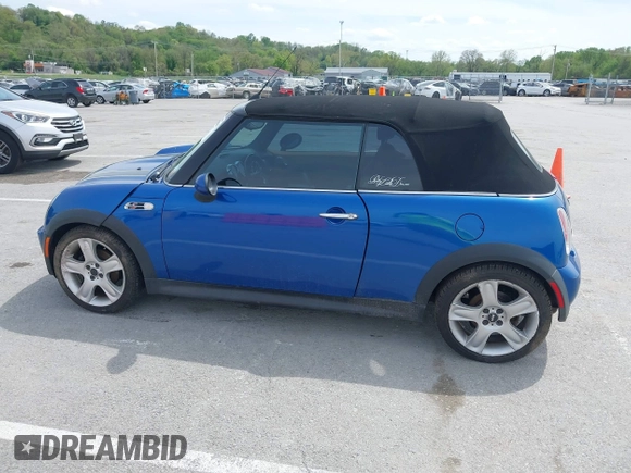 2006 MINI Convertible S with VIN WMWRH335X6TK59110, listed as a IAAI auction lot 42089085 with 101,303 mi miles and . Bid and sale history available at DreamBid. Image 14.