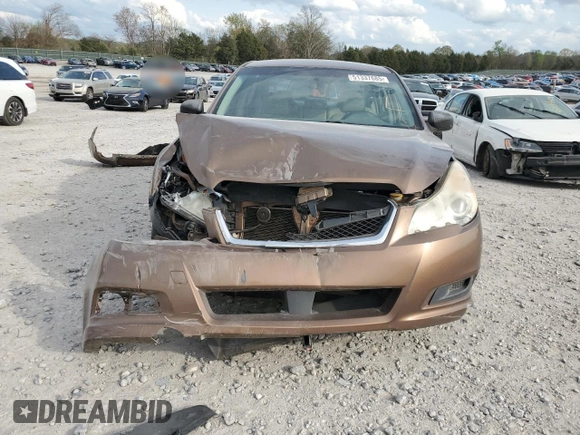 2012 Subaru Legacy 2.5i Premium with VIN 4S3BMBB67C3025684, listed as a Copart auction lot 51337685 with 247,240 mi miles and Salvage Title. Bid and sale history available at carsss.com. Image 5.