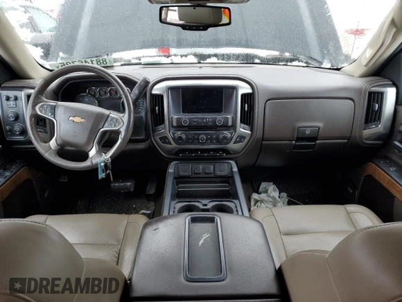 2015 Chevrolet Silverado 1500 LTZ with VIN 3GCUKSEC6FG459676, listed as a Copart auction lot 88146725 with 140,413 mi miles and Salvage Title. Bid and sale history available at DreamBid. Image 8.