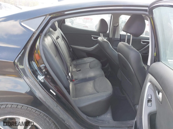 2014 Hyundai Elantra SE with VIN KMHDH4AE7EU094918, listed as a IAAI auction lot 41849150 with 101,361 mi miles. Bid and sale history available at carsss.com. Image 8.