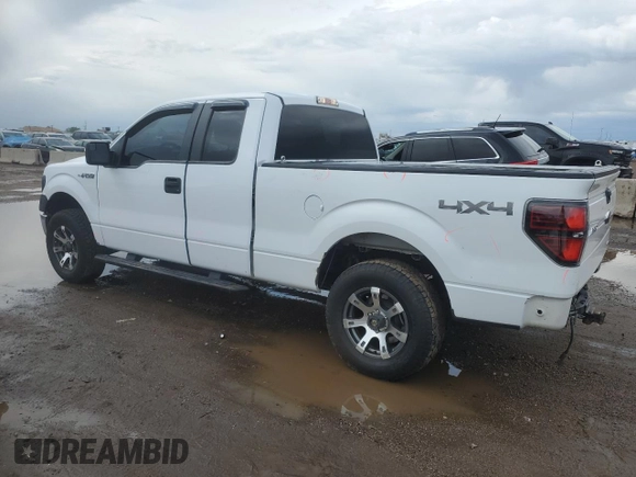 2014 Ford F-150 XL with VIN 1FTEX1EM7EKG10153, listed as a Copart auction lot 55842715 with 175,056 mi miles and Salvage title. Bid and sale history available at DreamBid. Image 2.