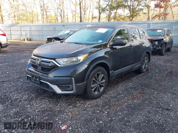 2020 Honda CR-V EX with VIN 5J6RW2H55LA021632, listed as a IAAI auction lot 41485158 with 32,267 mi miles. Bid and sale history available at carsss.com. Image 17.