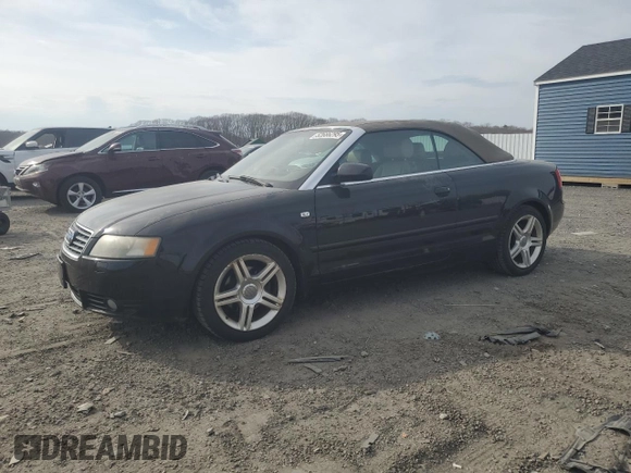 2004 Audi A4 1.8T z VIN WAUAC48H14K006412, wystawiony jako Copart lot #52686295 z przebiegiem 99 596 mil mil oraz Czysty tytuł • Clean title. Historia ofert i sprzedaży dostępna na DreamBid. Obrazek 1.