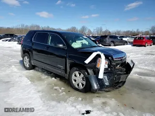 2015 GMC Terrain SLE with VIN 2GKFLVEK2F6194351, listed as a Copart auction lot 45413575 with 91,328 mi miles and Salvage Title. Bid and sale history available at carsss.com. Image 14.