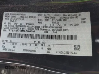 2021 Ford Ranger XL с VIN 1FTER4FH0MLD46697, выставлен на аукционе IAAI как лот 42355573 с пробегом 30 664 миль миль и . История ставок и продаж доступна на DreamBid. Изображение 9.