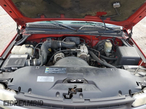 2002 Chevrolet Silverado 1500 Commercial with VIN 1GCEC14W92Z164783, listed as a Copart auction lot 51825585 with 130,016 mi miles and Salvage Title. Bid and sale history available at DreamBid. Image 13.