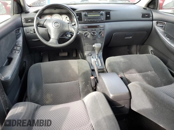 2007 Toyota Corolla CE with VIN 1NXBR32E77Z869735, listed as a Copart auction lot 46121055 with 273,965 mi miles and Salvage Title. Bid and sale history available at DreamBid. Image 8.