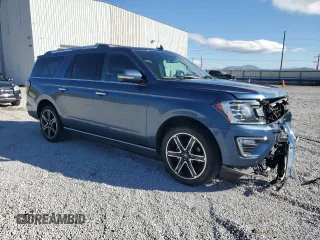 2019 Ford Expedition Max Limited z VIN 1FMJK2AT1KEA32511, wystawiony jako Copart lot #57535255 z przebiegiem 118 903 mil mil oraz Szkoda całkowita • Salvage title. Historia ofert i sprzedaży dostępna na DreamBid. Obrazek 4.