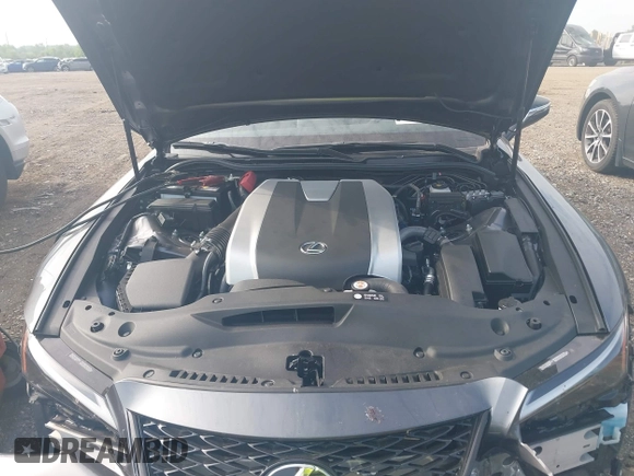 2024 Lexus IS 350 F Sport with VIN JTHBZ1E21R5036891, listed as a IAAI auction lot 42515614 with 6,904 mi miles and . Bid and sale history available at DreamBid. Image 10.