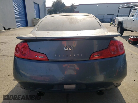 2006 Infiniti G35 Coupe with VIN JNKCV54E06M715667, listed as a Copart auction lot 89386075 with 93,970 mi miles and Clean Title. Bid and sale history available at carsss.com. Image 6.