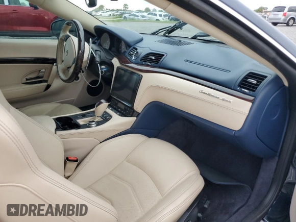 2018 Maserati GranTurismo Sport with VIN ZAM45VLA0J0271271, listed as a Copart auction lot 74137254 with Not provided miles and Non repairable. Bid and sale history available at DreamBid. Image 8.