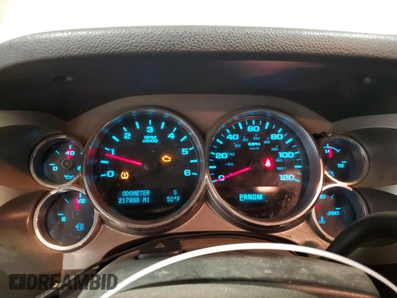 2011 Chevrolet Silverado 1500 LT with VIN 1GCRKSE09BZ235775, listed as a Copart auction lot 53559085 with 217,880 mi miles and Clean Title. Bid and sale history available at DreamBid. Image 9.