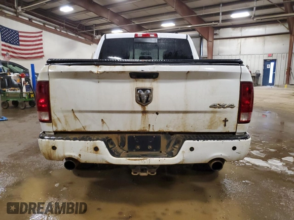 2012 Ram 1500 Sport with VIN 1C6RD7MT7CS204447, listed as a Copart auction lot 88131245 with 128,427 mi miles and Clean title. Bid and sale history available at DreamBid. Image 6.