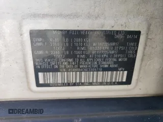 2014 Subaru Outback 2.5i with VIN 4S4BRBAC6E3309718, listed as a Copart auction lot 65182764 with 216,631 mi miles and Salvage Title. Bid and sale history available at carsss.com. Image 14.