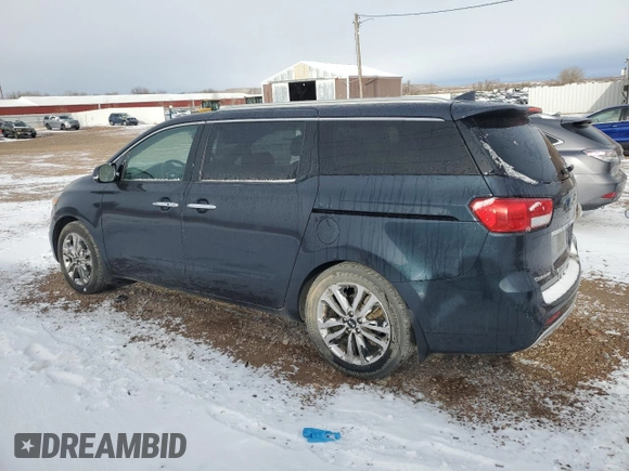 2015 Kia Sedona SX-L with VIN KNDME5C15F6056820, listed as a Copart auction lot 83827564 with 247,171 mi miles and Clean Title. Bid and sale history available at DreamBid. Image 2.