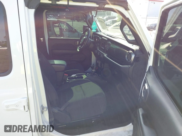 2018 Jeep Wrangler Unlimited Sahara z VIN 1C4HJXEG3JW175226, wystawiony jako IAAI lot #42307456 z przebiegiem 72 875 mil mil oraz . Historia ofert i sprzedaży dostępna na DreamBid. Obrazek 5.