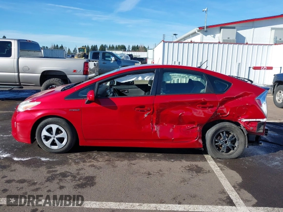 2015 Toyota Prius Four with VIN JTDKN3DU2F1930087, listed as a IAAI auction lot 41561926 with 125,382 mi miles. Bid and sale history available at carsss.com. Image 14.
