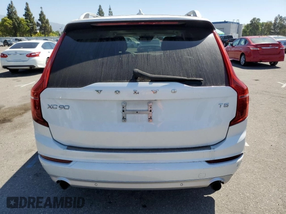 2018 Volvo XC90 Momentum with VIN YV4102CK1J1337654, listed as a Copart auction lot 60894804 with 34,224 mi miles and Salvage Title. Bid and sale history available at carsss.com. Image 6.