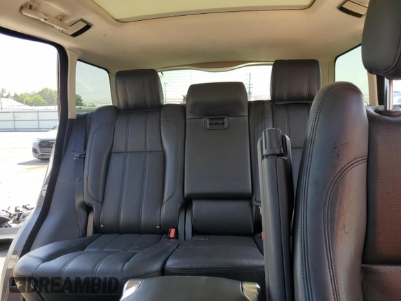 2017 Land Rover Range Rover with VIN SALGS2FE3HA359431, listed as a Copart auction lot 61728395 with 75,210 mi miles and Salvage title. Bid and sale history available at DreamBid. Image 10.