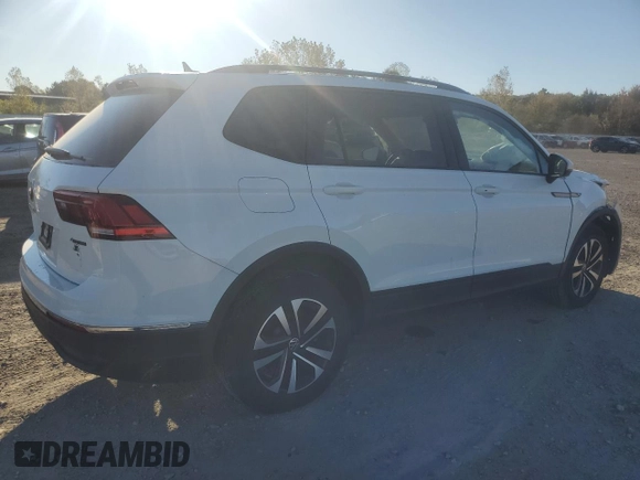 2023 Volkswagen Tiguan S с VIN 3VVFB7AX5PM093275, выставлен на аукционе Copart как лот 73763224 с пробегом 11 084 миль миль и Списание • Salvage title. История ставок и продаж доступна на DreamBid. Изображение 3.
