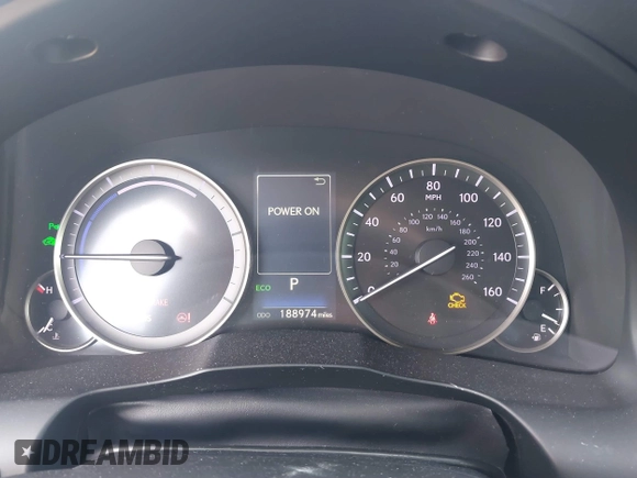 2016 Lexus ES 300h with VIN JTHBW1GGXG2113791, listed as a IAAI auction lot 41116740 with 188,974 mi miles and . Bid and sale history available at DreamBid. Image 7.
