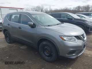 2016 Nissan Rogue S with VIN JN8AT2MV1GW147887, listed as a IAAI auction lot 41973301 with 136,375 mi miles. Bid and sale history available at carsss.com. Image 1.