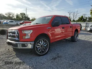 2016 Ford F-150 XL with VIN 1FTEW1CP0GFA50987, listed as a Copart auction lot 63233165 with 151,530 mi miles and Salvage title. Bid and sale history available at DreamBid. Image 1.