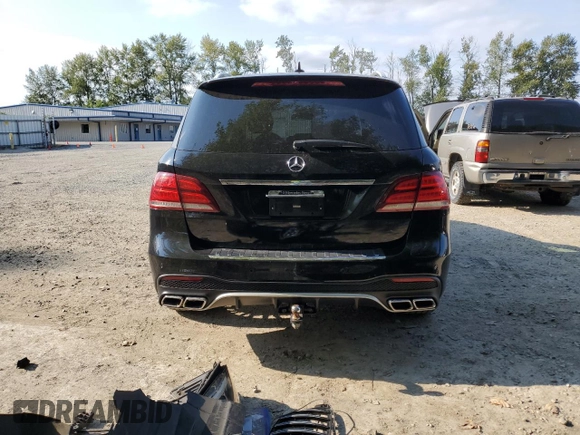 2016 Mercedes-Benz GLE 550e with VIN 4JGDA6DB1GA743523, listed as a Copart auction lot 66542924 with 118,717 mi miles and Salvage title. Bid and sale history available at DreamBid. Image 6.