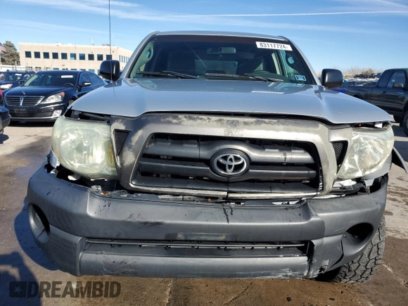 2006 Toyota Tacoma with VIN 5TEPX42N96Z277295, listed as a Copart auction lot 83117724 with 166,129 mi miles and Salvage Title. Bid and sale history available at carsss.com. Image 5.