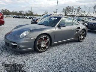 2007 Porsche 911 Turbo with VIN WP0AD299X7S785034, listed as a Copart auction lot 75624884 with 0 mi miles and Non Repairable. Bid and sale history available at carsss.com. Image 1.
