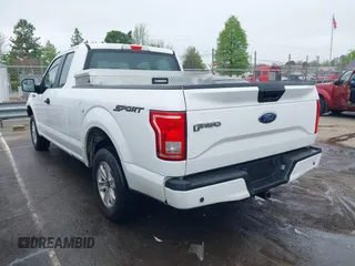 2017 Ford F-150 XL with VIN 1FTEX1C81HFC29045, listed as a IAAI auction lot 41930357 with 238,370 mi miles. Bid and sale history available at carsss.com. Image 3.