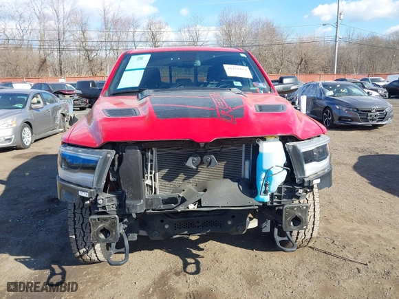 2019 Ram 1500 Rebel with VIN 1C6SRFET5KN753654, listed as a IAAI auction lot 41421884 with 90,255 mi miles. Bid and sale history available at carsss.com. Image 12.