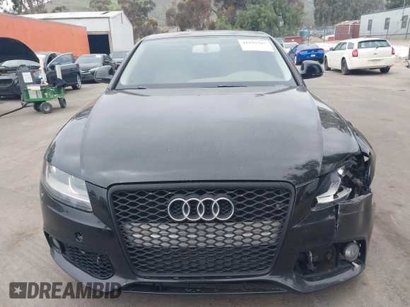 2009 Audi A4 2.0T Prem with VIN WAULF78K89N011027, listed as a IAAI auction lot 41892267 with 178,500 mi miles. Bid and sale history available at carsss.com. Image 12.