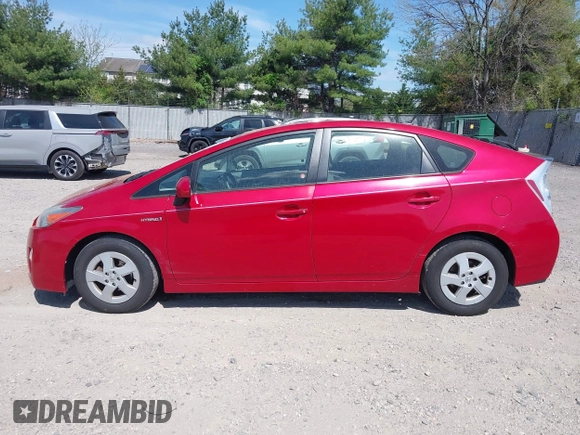 2011 Toyota Prius I with VIN JTDKN3DU2B5346291, listed as a IAAI auction lot 42088192 with 257,288 mi miles. Bid and sale history available at carsss.com. Image 15.