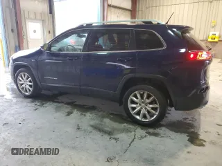 2015 Jeep Cherokee Limited with VIN 1C4PJLDSXFW711302, listed as a Copart auction lot 51950425 with 51,623 mi miles and Salvage Title. Bid and sale history available at DreamBid. Image 2.