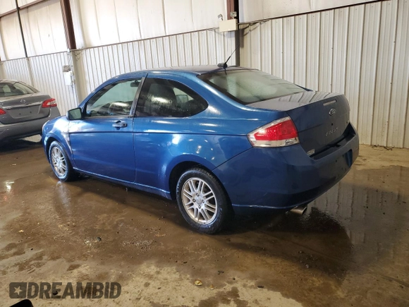 2008 Ford Focus SE with VIN 1FAHP33N58W186981, listed as a Copart auction lot 46922905 with 129,747 mi miles and Salvage Title. Bid and sale history available at carsss.com. Image 2.