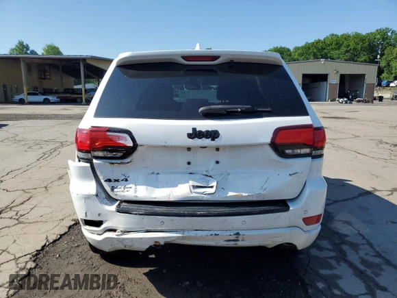2018 Jeep Grand Cherokee Laredo with VIN 1C4RJFAG2JC117744, listed as a Copart auction lot 60881105 with 109,601 mi miles and Salvage title. Bid and sale history available at DreamBid. Image 6.