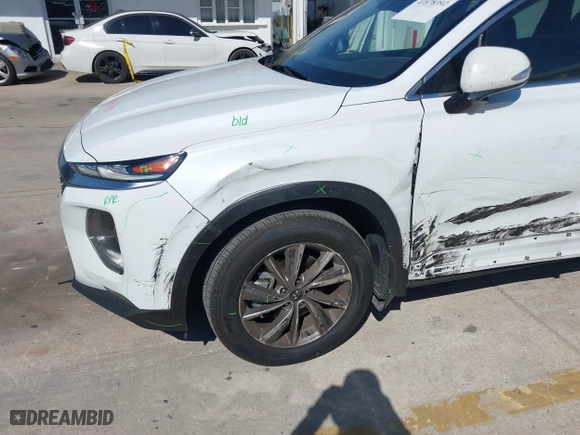 2020 Hyundai Santa Fe SEL with VIN 5NMS33AD4LH296065, listed as a IAAI auction lot 41878392 with 98,215 mi miles. Bid and sale history available at carsss.com. Image 6.