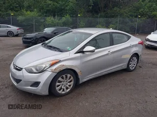 2012 Hyundai Elantra GLS with VIN KMHDH4AEXCU400457, listed as a IAAI auction lot 42395614 with 168,910 mi miles and . Bid and sale history available at DreamBid. Image 2.