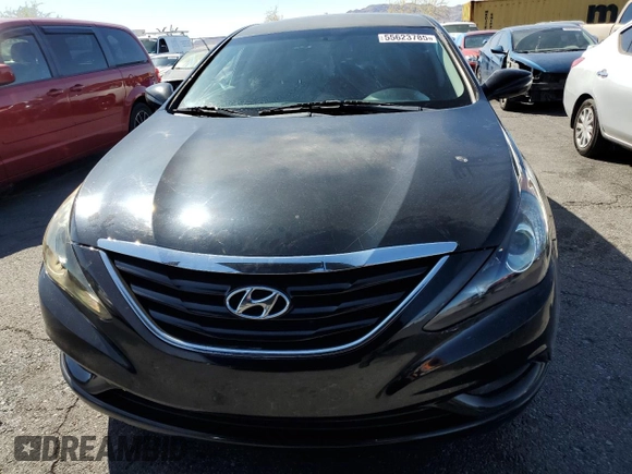 2011 Hyundai Sonata GLS with VIN 5NPEB4AC2BH105581, listed as a Copart auction lot 55623785 with 169,172 mi miles and Clean Title. Bid and sale history available at carsss.com. Image 5.
