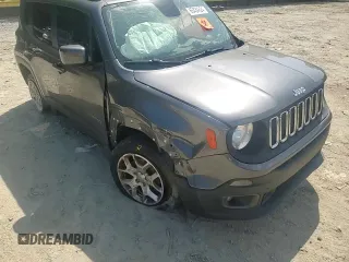 2017 Jeep Renegade Latitude z VIN ZACCJBBB9HPG29783, wystawiony jako Copart lot #65434624 z przebiegiem Nie podano mil oraz Szkody całkowita. Historia ofert i sprzedaży dostępna na DreamBid. Obrazek 12.